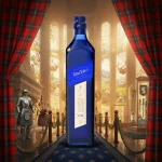 Ice Blue Chalet Label Jw