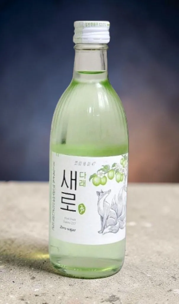 Lotte Chilsung Saero Zero Sugar Soju