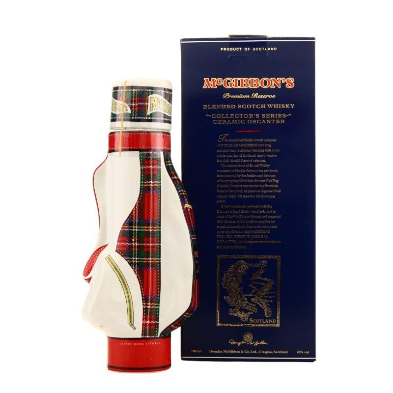 McGibbons Golf Bag Premium Reserve Scotch Whisky