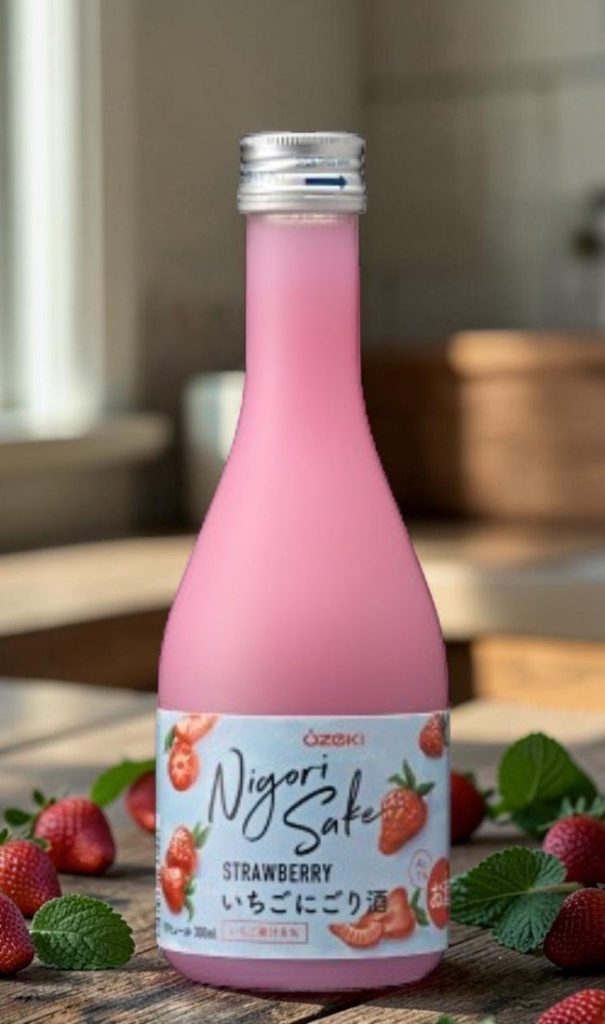 Ozeki Strawberry Nigori Sake