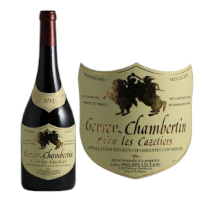Philippe Leclerc Gevrey Chambertin 1er Les Cazetiers 2012