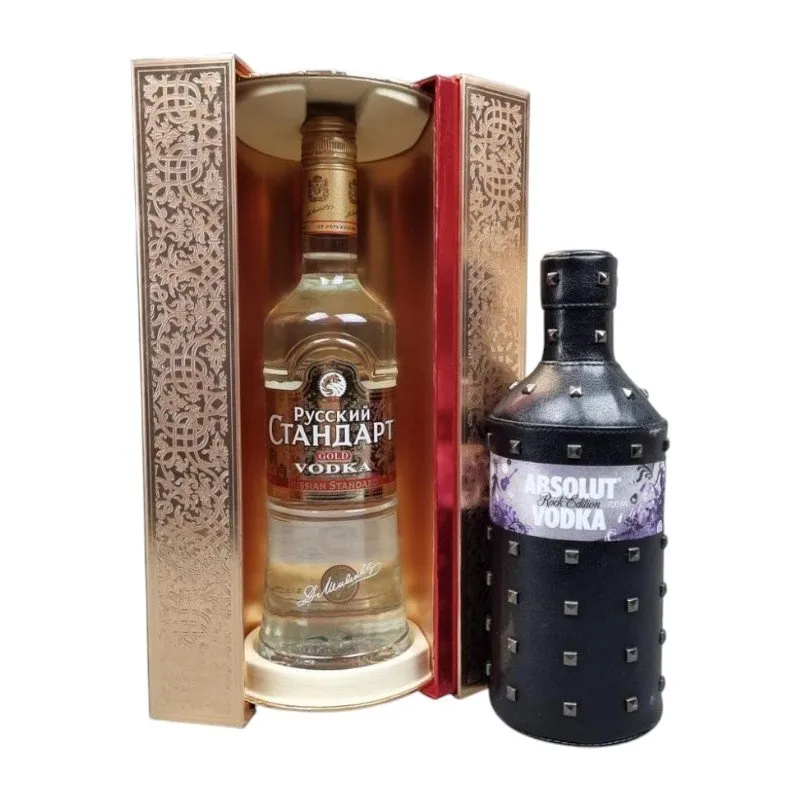 Pyccknn Ctahoapt Russian Standard Gold Vodka